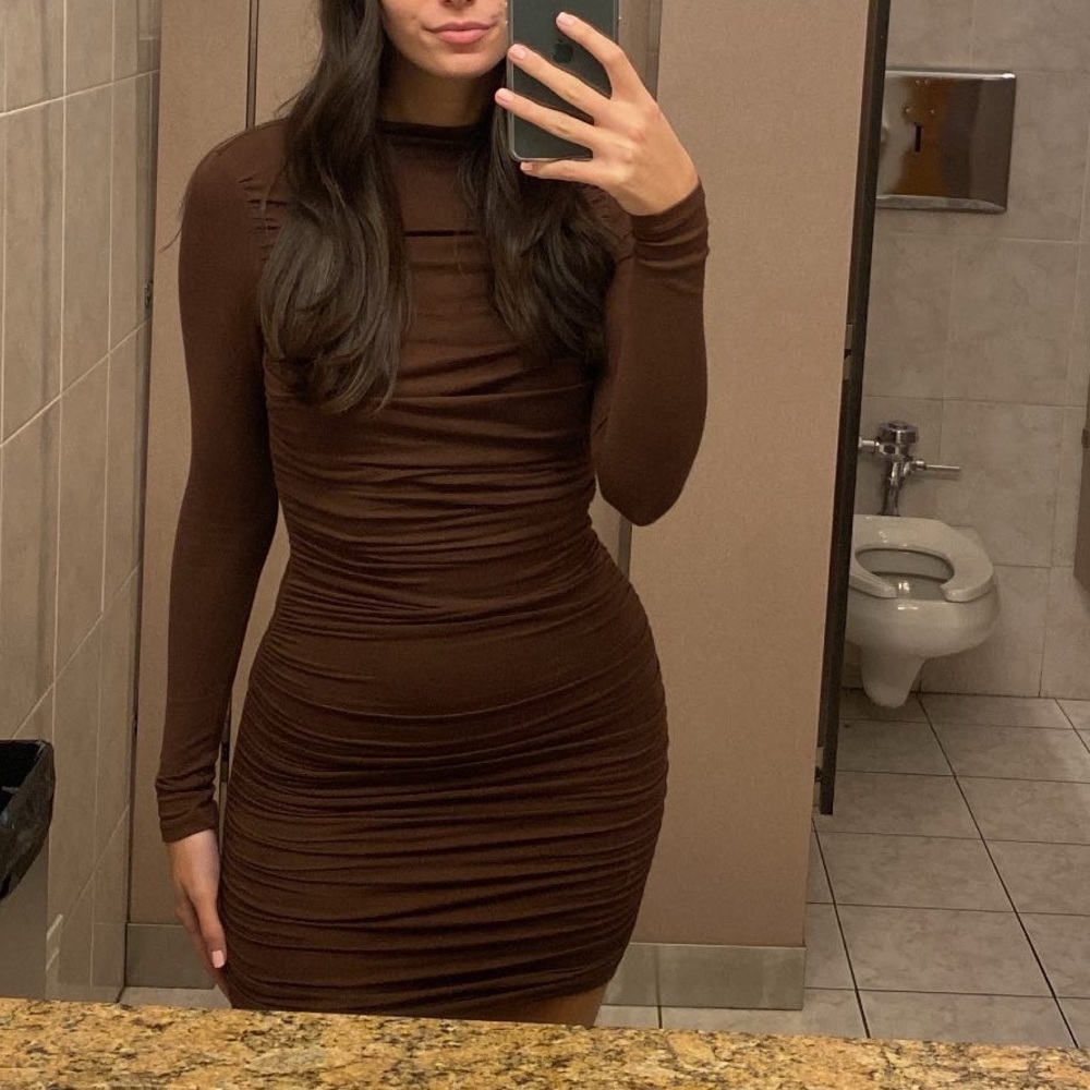 Naked wardrobe mini dress